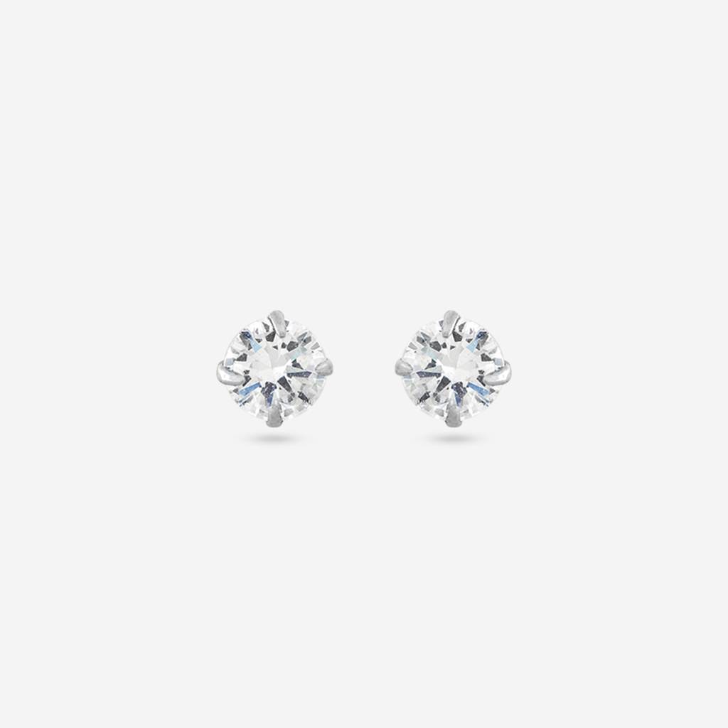 Office Wear Silver Earring - 465756 : 465757
