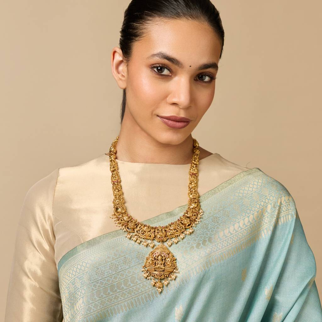 Ruby Gold - Plated Bridesmaid Antique Necklace - 456946 : 456946