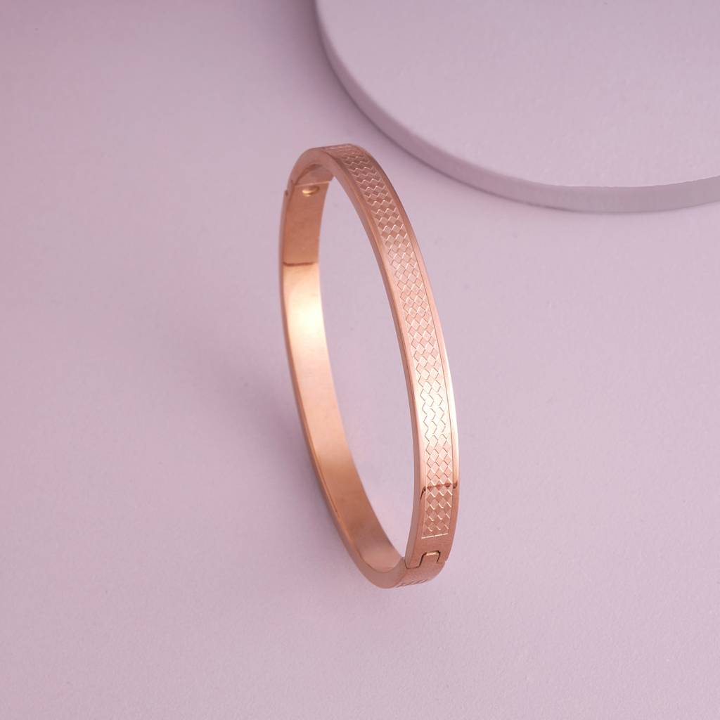 Gold - Plated Casual Wear Trendy Kada - 471632 : 471633