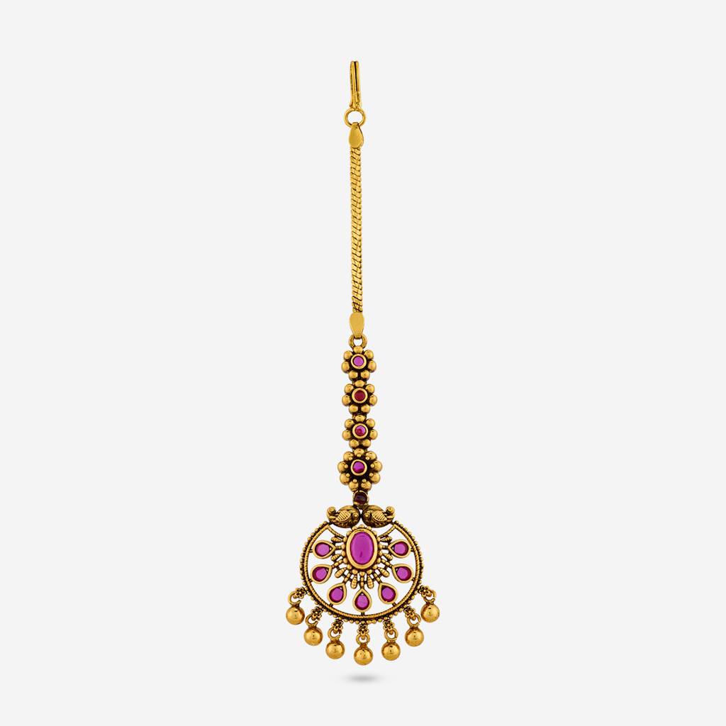 Plated Bridesmaid Antique Tikka - 469919 : 469919