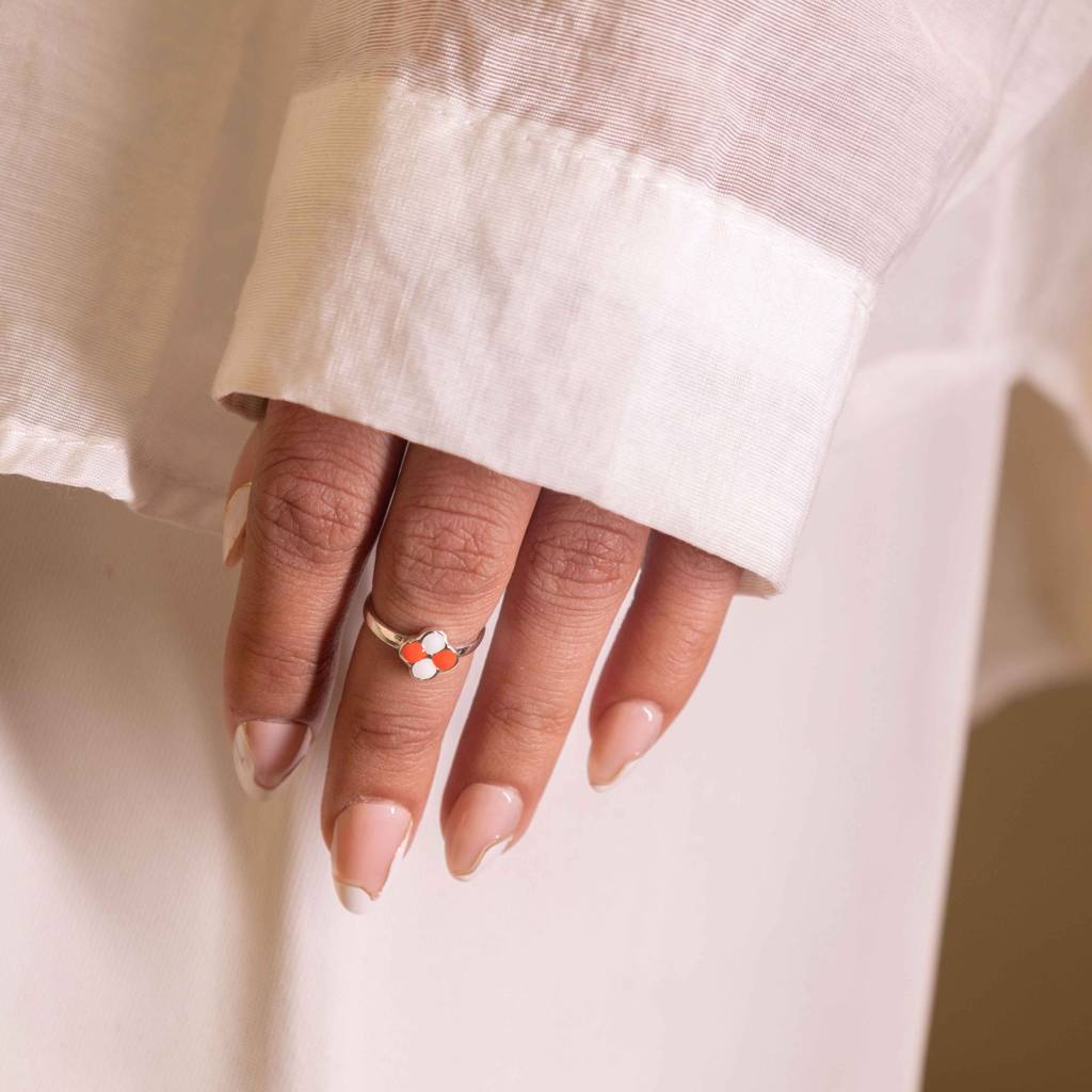 Adya Blossom Bud Midi Ring : SK20102