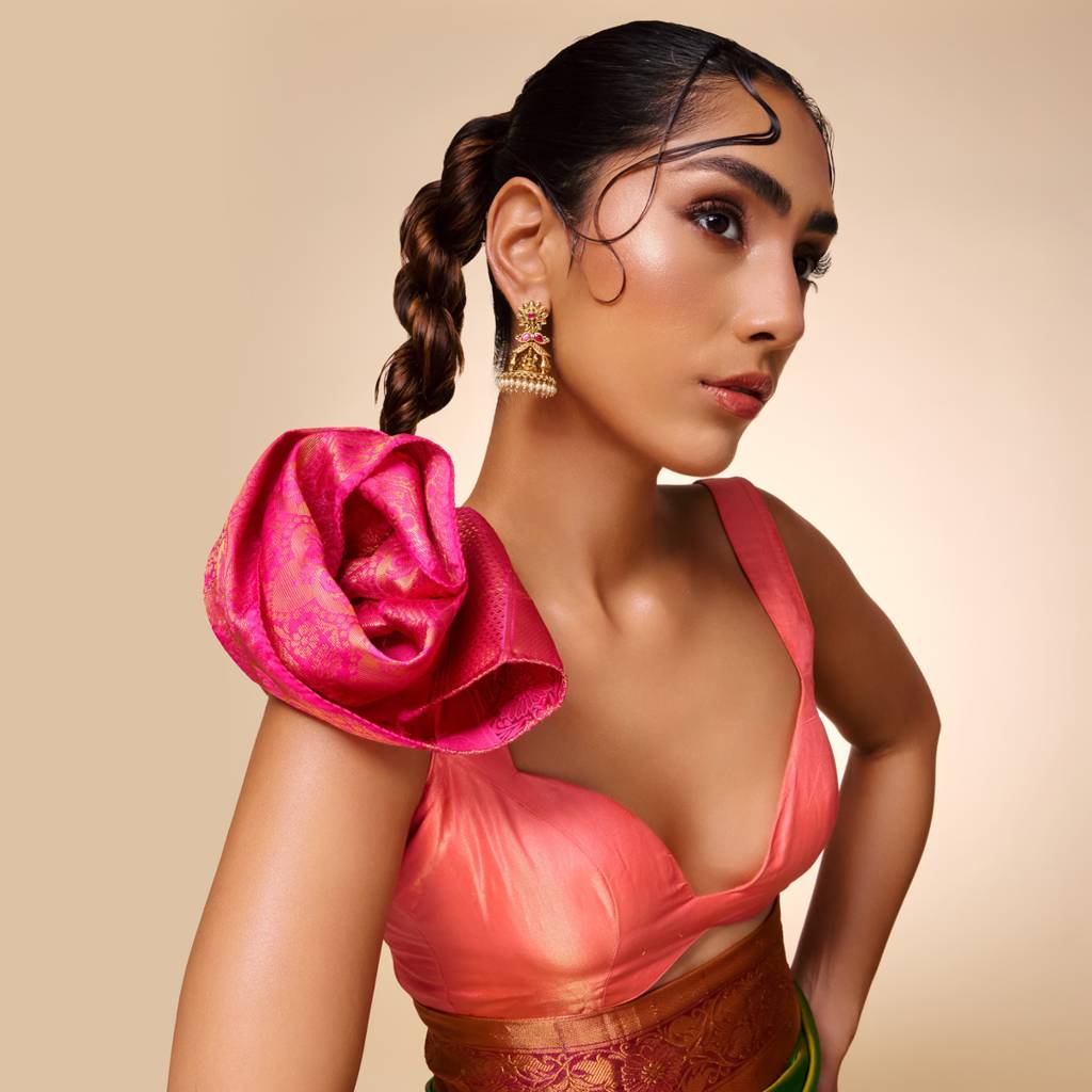 Ruby Gold - Plated Bridesmaid Antique Earring - 467732 : 467732