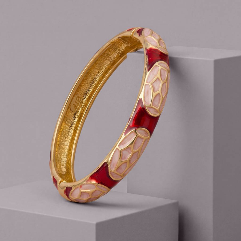Gold - Plated Casual Wear Trendy Kada - 464699 : 464701