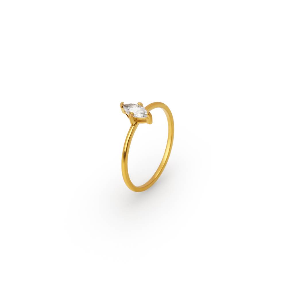 Marquise Spark Ring For Women - Waterproof & Anti-Tarnish : RG0378-6