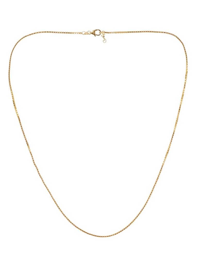 22K Gold Vermeil |Unbreakable Synergy Chain | Pure 925 Sterling Silver With The Thickest Gold Layer : TSCH-SYN-18-18G-11027