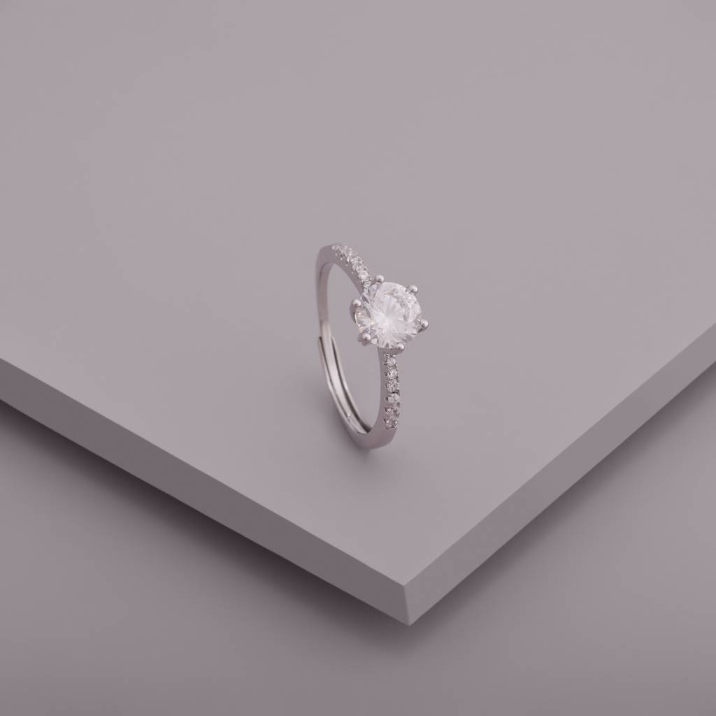 Gold Plated Casual Wear Trendy Zircon Finger Ring - 475398 : 475399