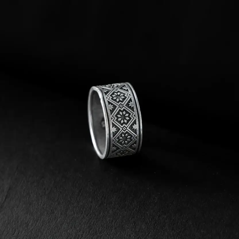 Tropical Silver Band : ZV-RNG-TRP-002-C