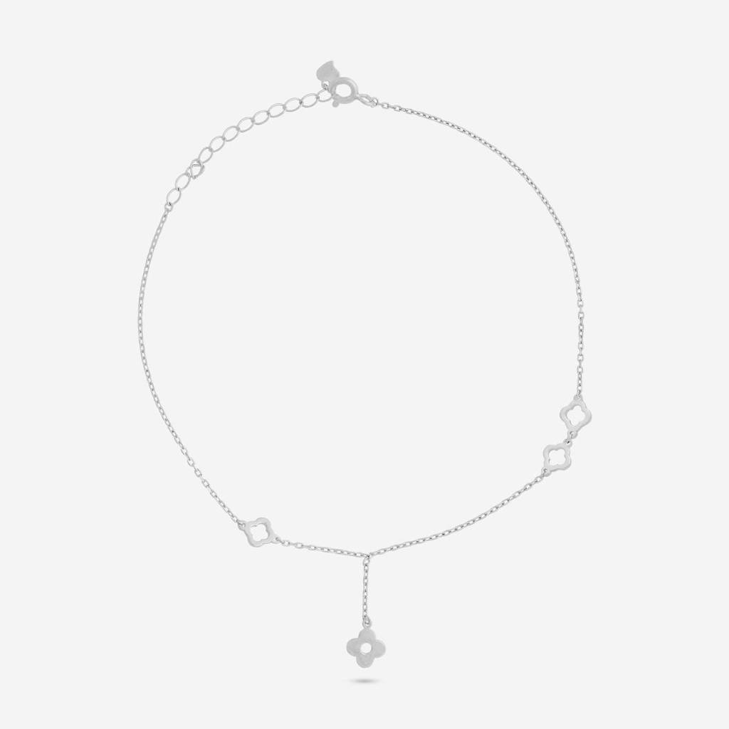 Office Wear Silver Payal - 466375 : 466376