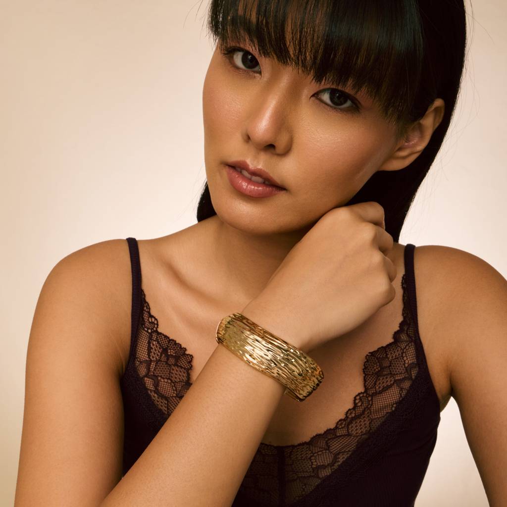 Gold - Plated Casual Wear Trendy Kada - 458866 : 458866
