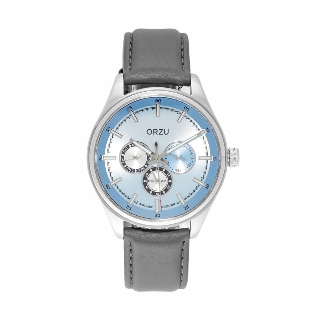 Multifunction Dial Men'S Watch - Mm40051 | Stainless Steel Case & Solid Band | Sapphire Glass | Band Watch For Men : MM40055