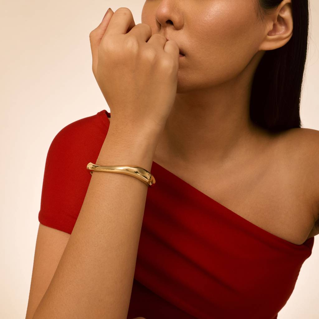 Gold - Plated Casual Wear Trendy Kada - 458925 : 458925