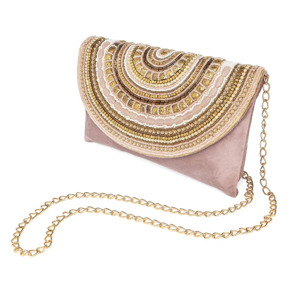 Clutch Purses For Women Wedding Handmade Evening Handbags Party Bridal Clutch (C12Bl) : C12PCH