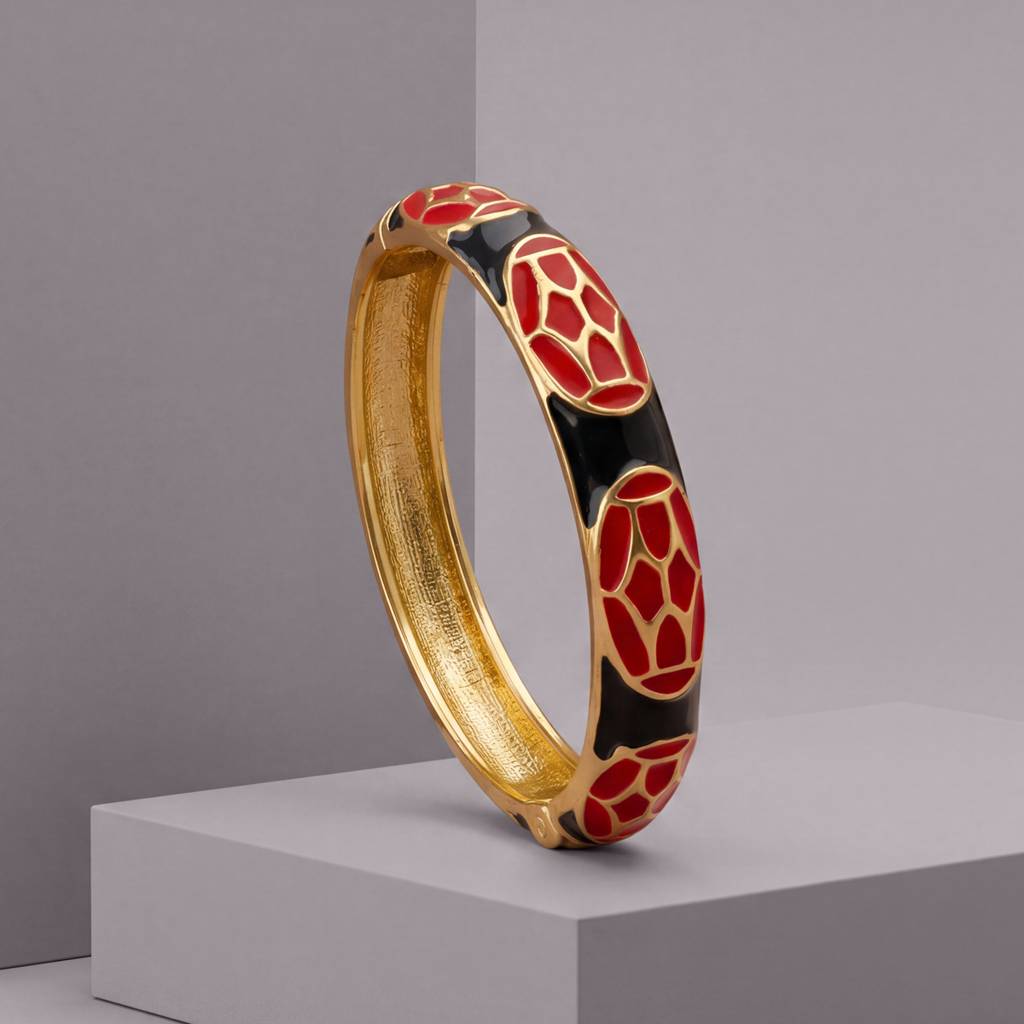 Gold - Plated Casual Wear Trendy Kada - 464699 : 464700
