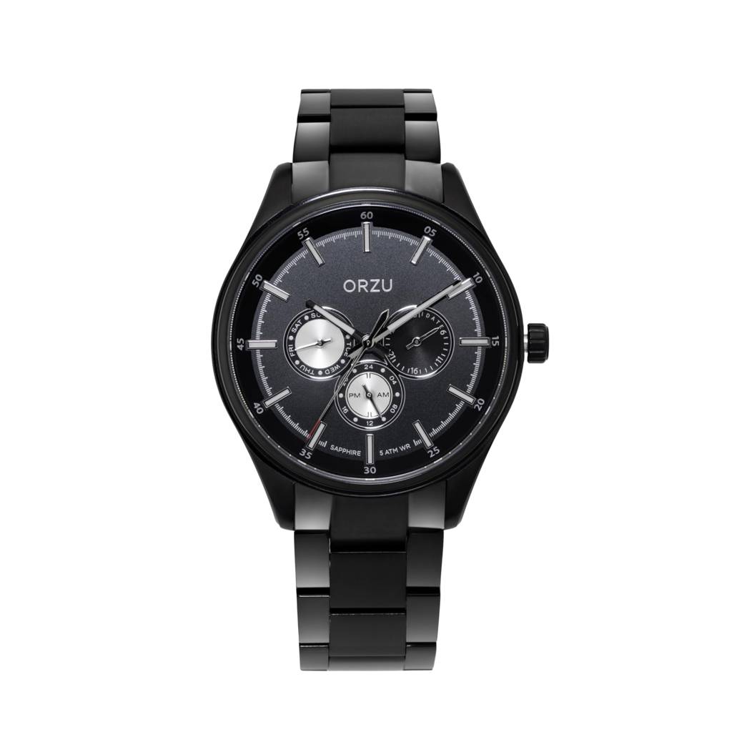 Multifunction Dial Men'S Watch - Mm40051 | Stainless Steel Case & Solid Band | Sapphire Glass | Band Watch For Men : MM40053