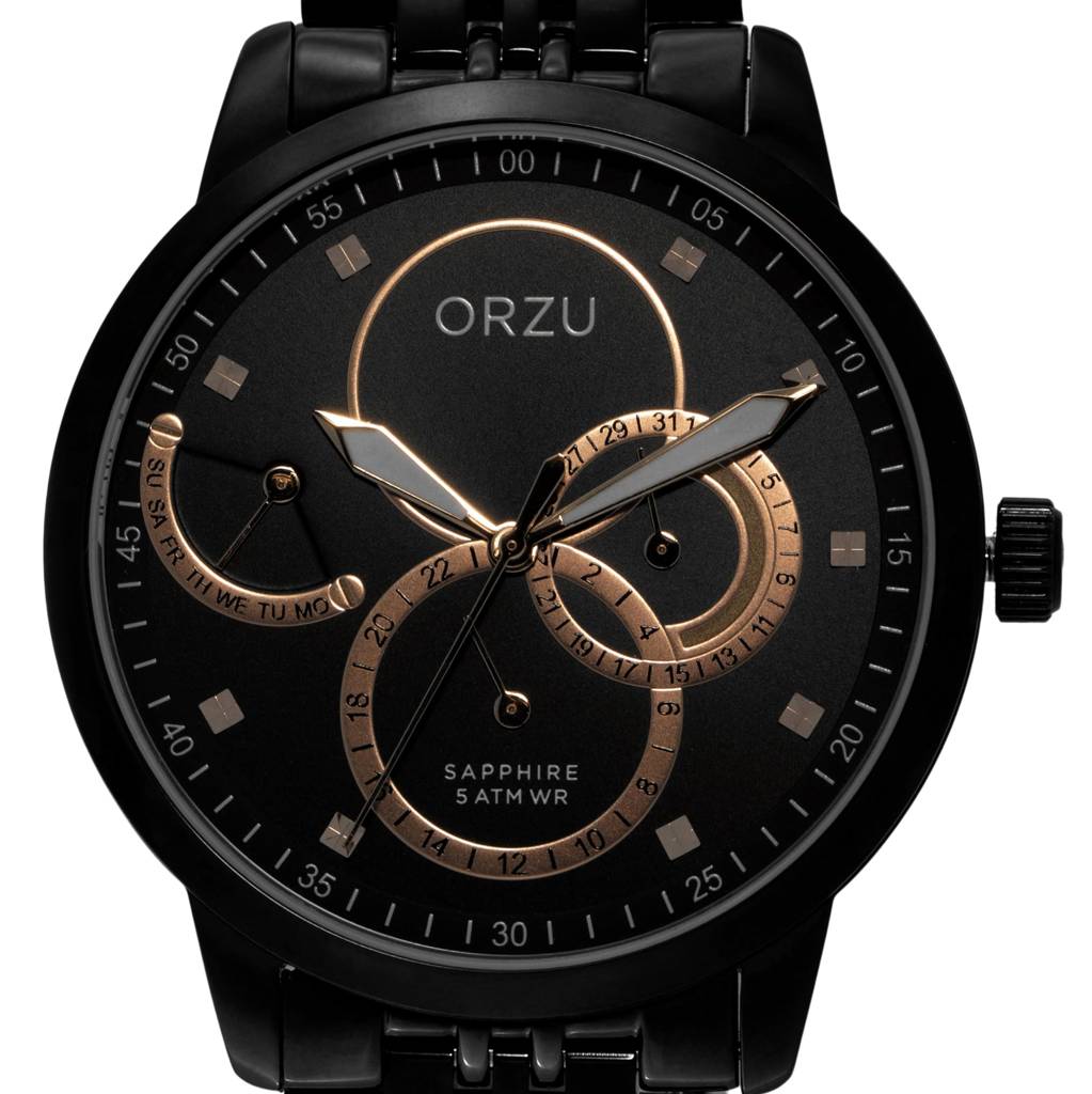 Multifunction Dial Men'S Watch - Mm40041 | Stainless Steel Case & Solid Band | Sapphire Glass | Band Watch For Men : MM40043