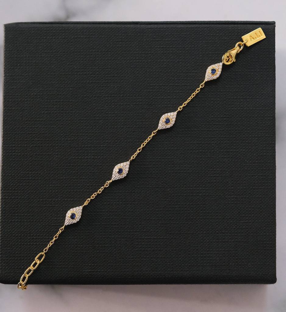 Evil Eye Diamond Bracelet : BRA_EVILEY_GV5_1502