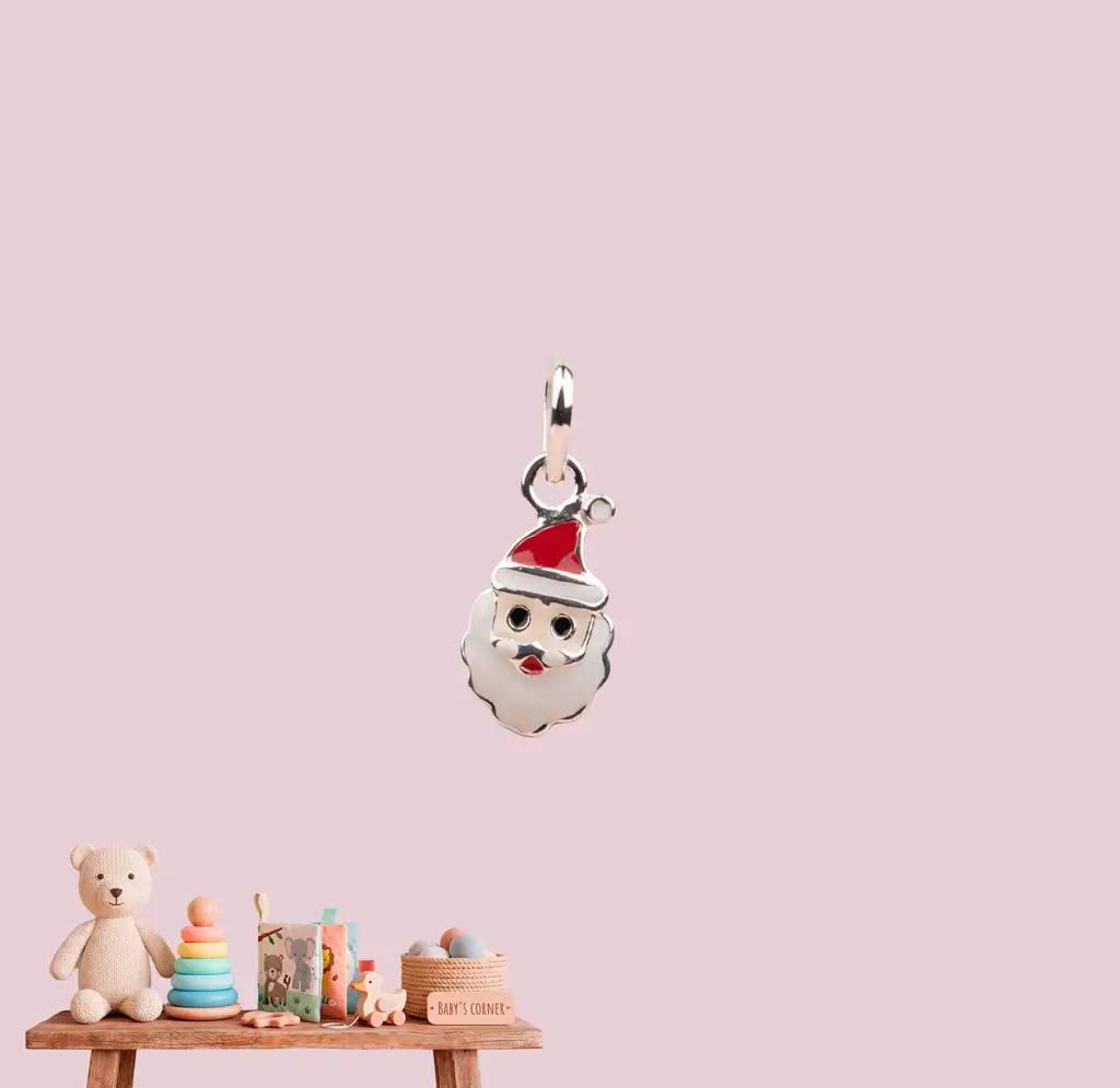Mini Santa Claus Necklace : KNC013-8