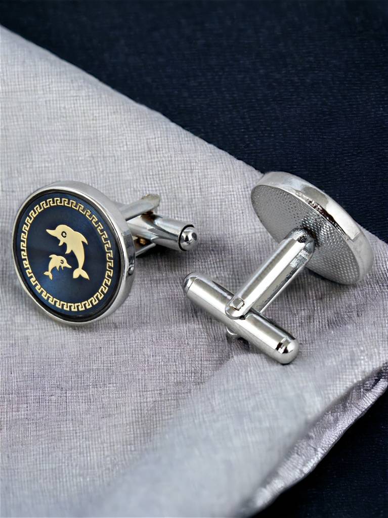 Men Jewellery Sleeve Button Cuff Shirt Button, ""Blazer Cufflinks Pair Set For Men"" : 370-CHC54-1119-S
