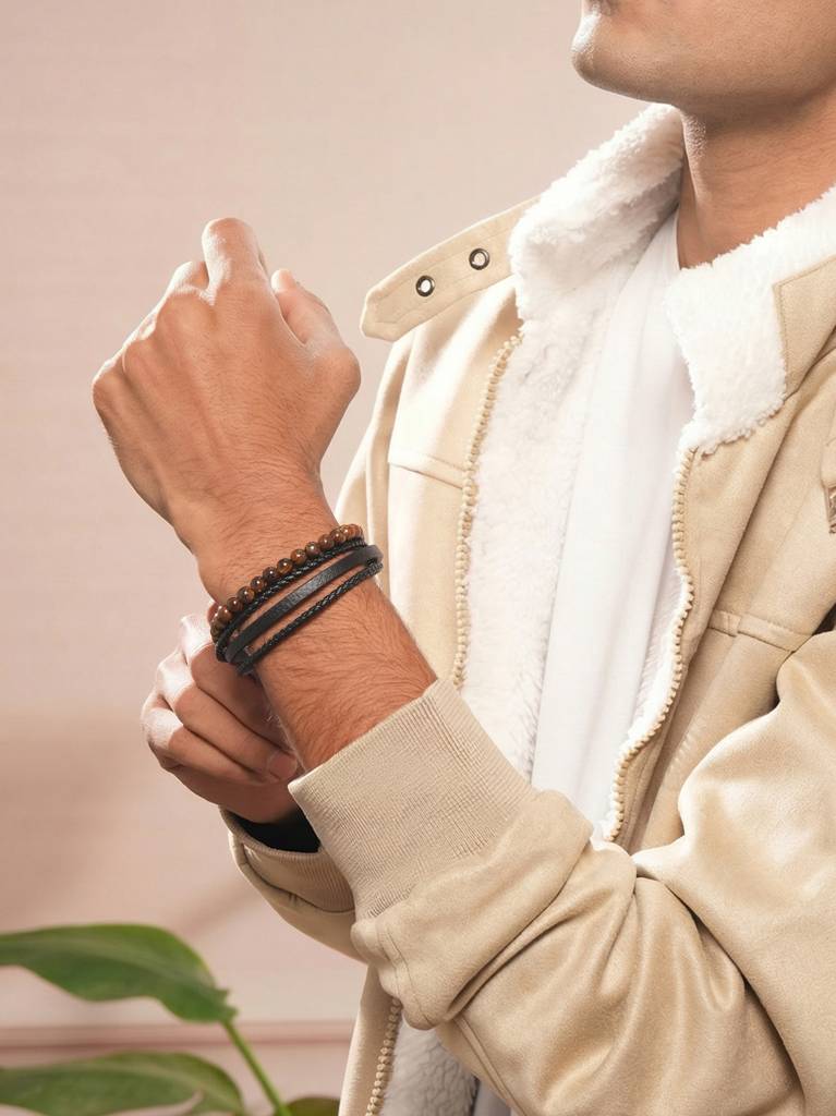 Midnight Trio Bracelet : Z-MN-BR-09