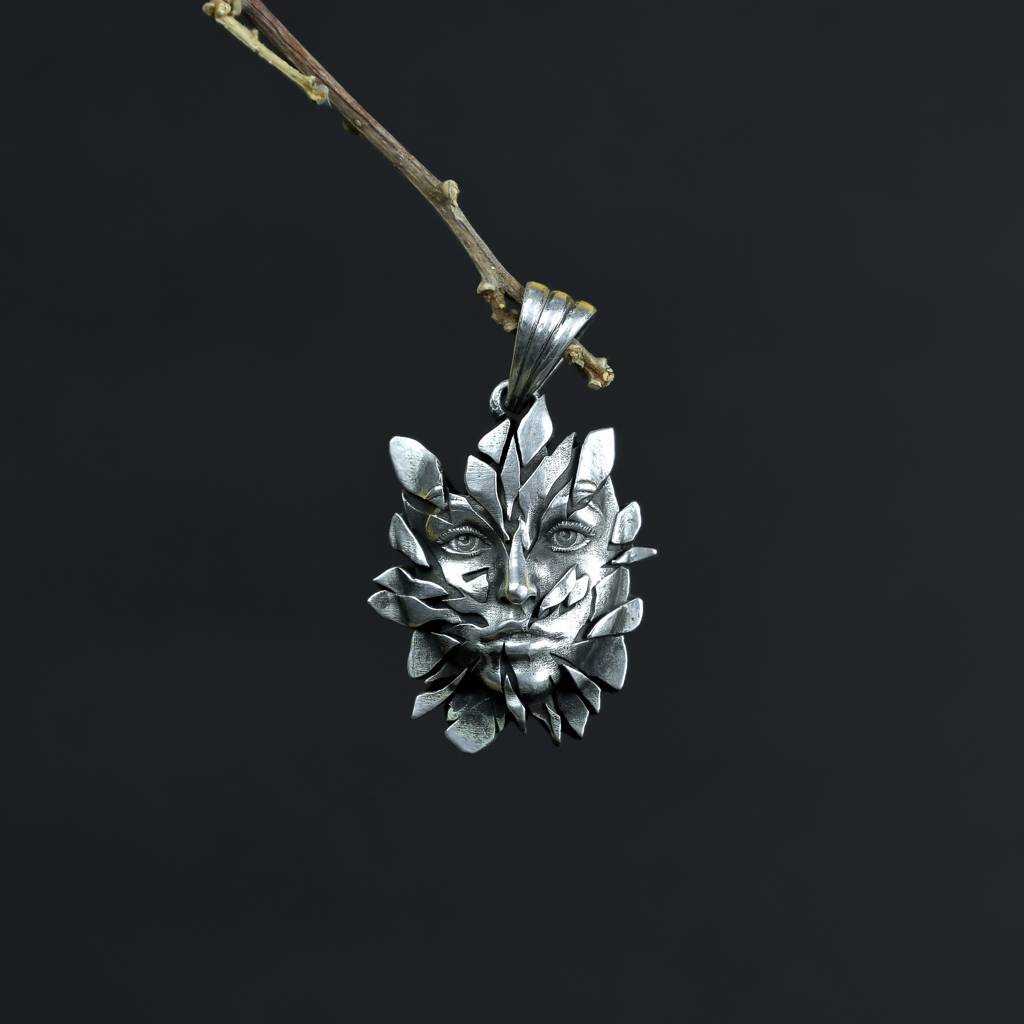 Avatar 3D Silver Pendant : ZV-PEN-AVA-025