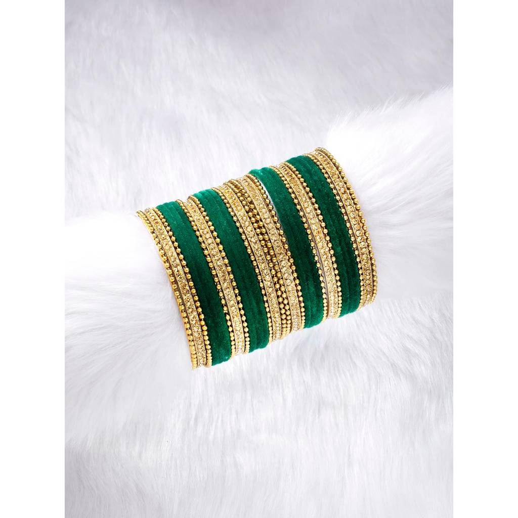 Chuda Bangle Set Indian Traditional Bridal Dulhan Wedding Fashion Jewellery For Women : PF51B34G