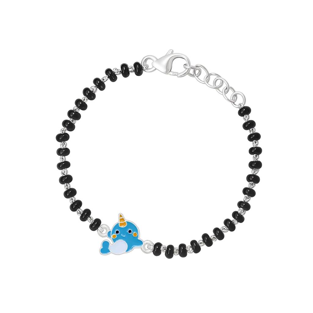 Narwhal Nazariya 925 Sterling Silver Bracelets For Baby & Kids : NKBR014006