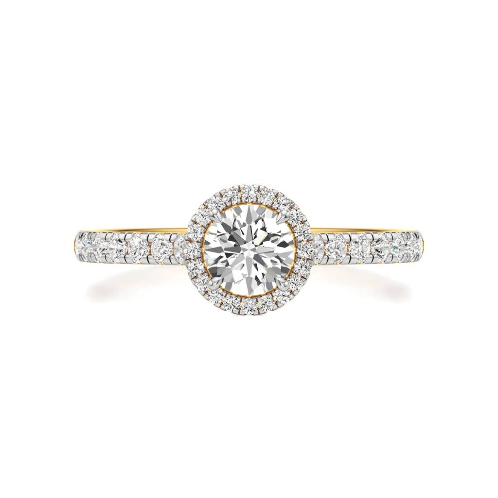 Endless Promise Engagement Ring : WLR_031_YL_14K_6