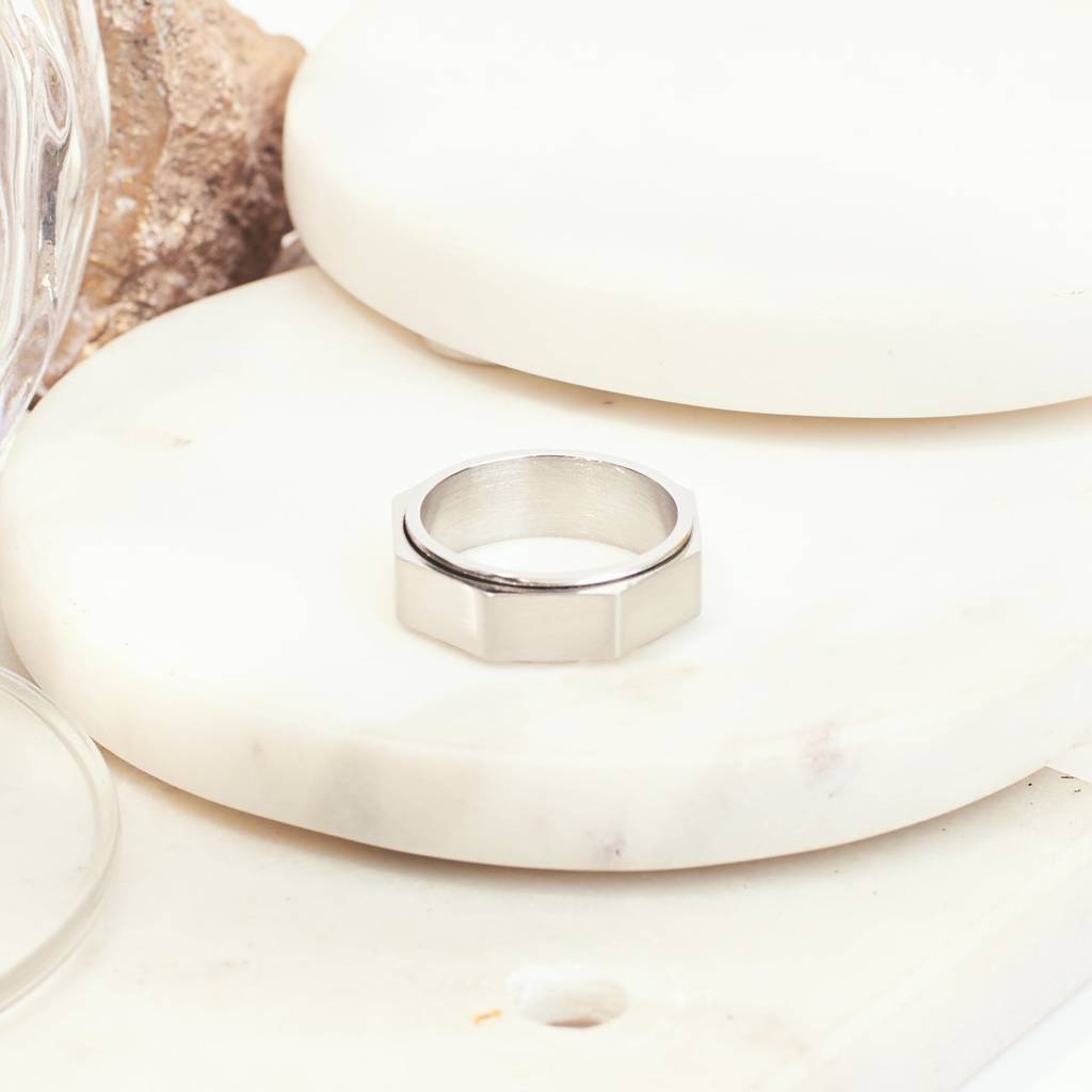 Bolt Silver Ring : MR1S0839-9
