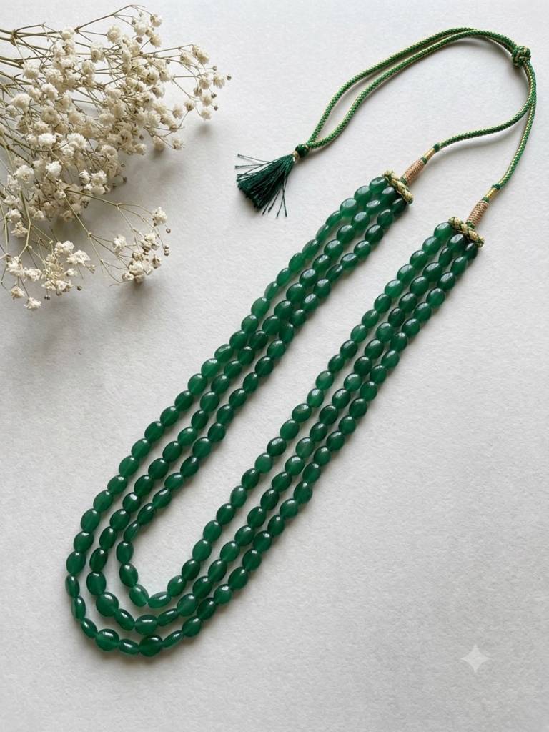 Quartz Semi Precious Gemstone-  Necklace : KJ-EEE-004