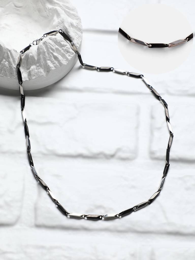 Men'S The Greek Pendant Necklace - Metallic Silver : FAPD1101