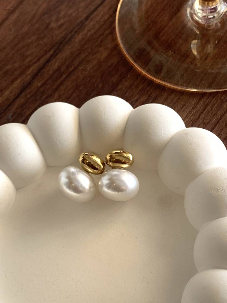 Limca Earrings - Waterproof, 18K Gold Plated : SS_EARRINGS_LIMCA_GOLD