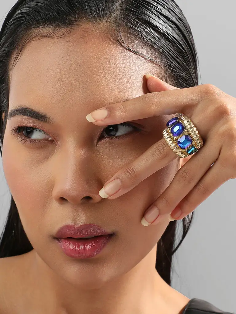 Bolin-Women'S Midnight Odessey Cocktail Ring : SOHIRG8577