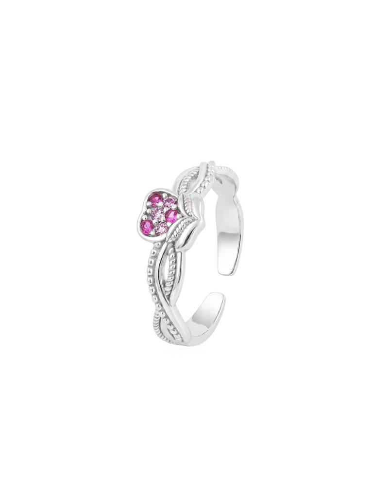 Geometric Cz Toe Ring : CVTR2195