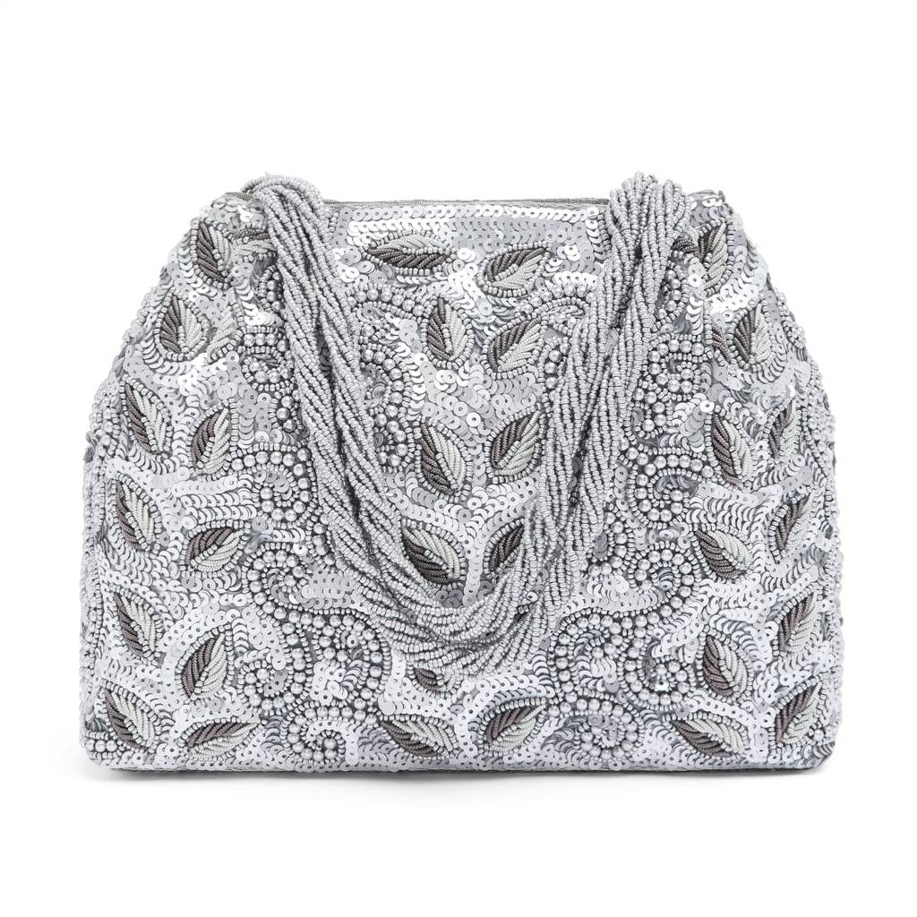 Potli Bags For Women Evening Bag Clutch Ethnic Bride Purse With Drawstring (P17Br) : P17S