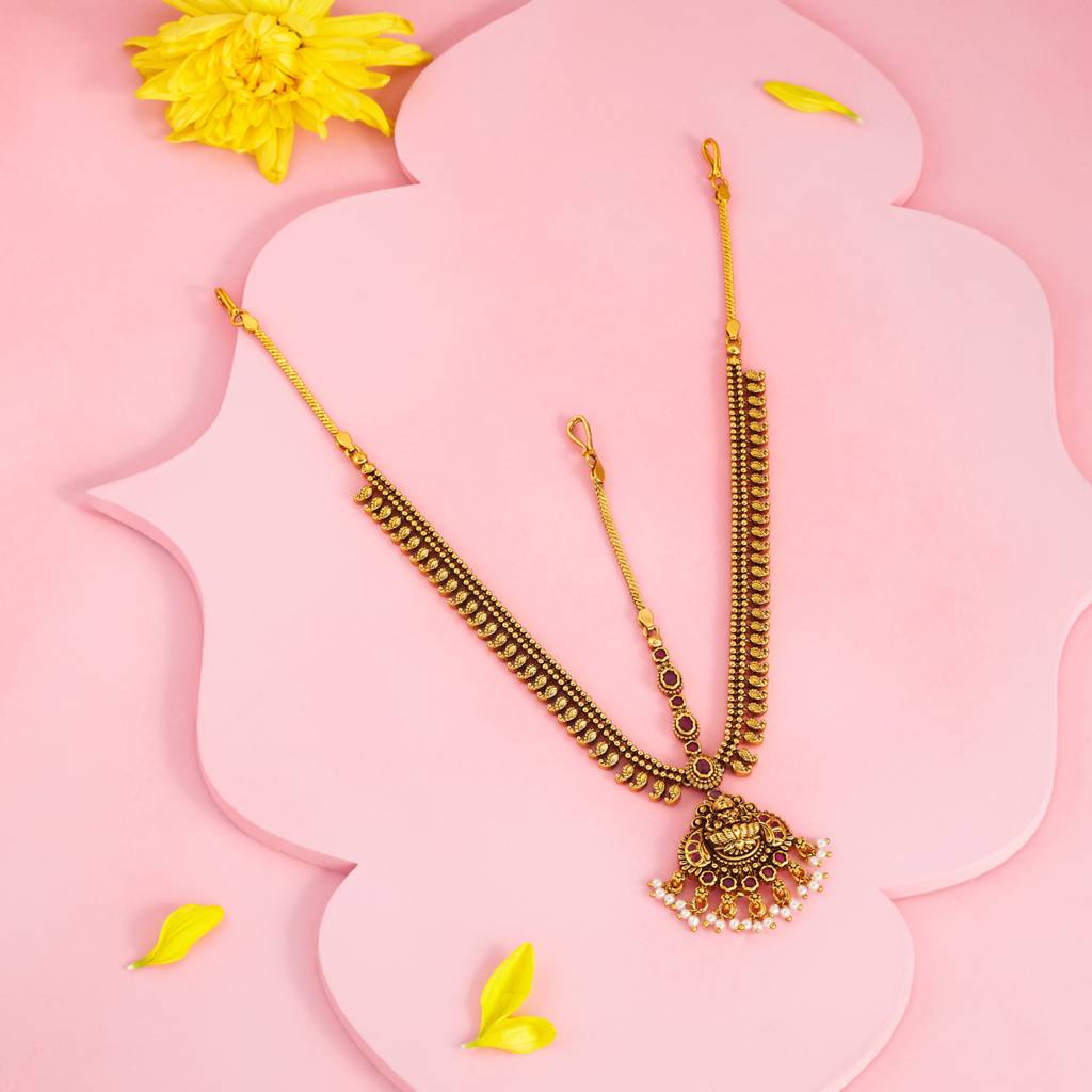 Plated Bridesmaid Antique Tikka - 467534 : 467535