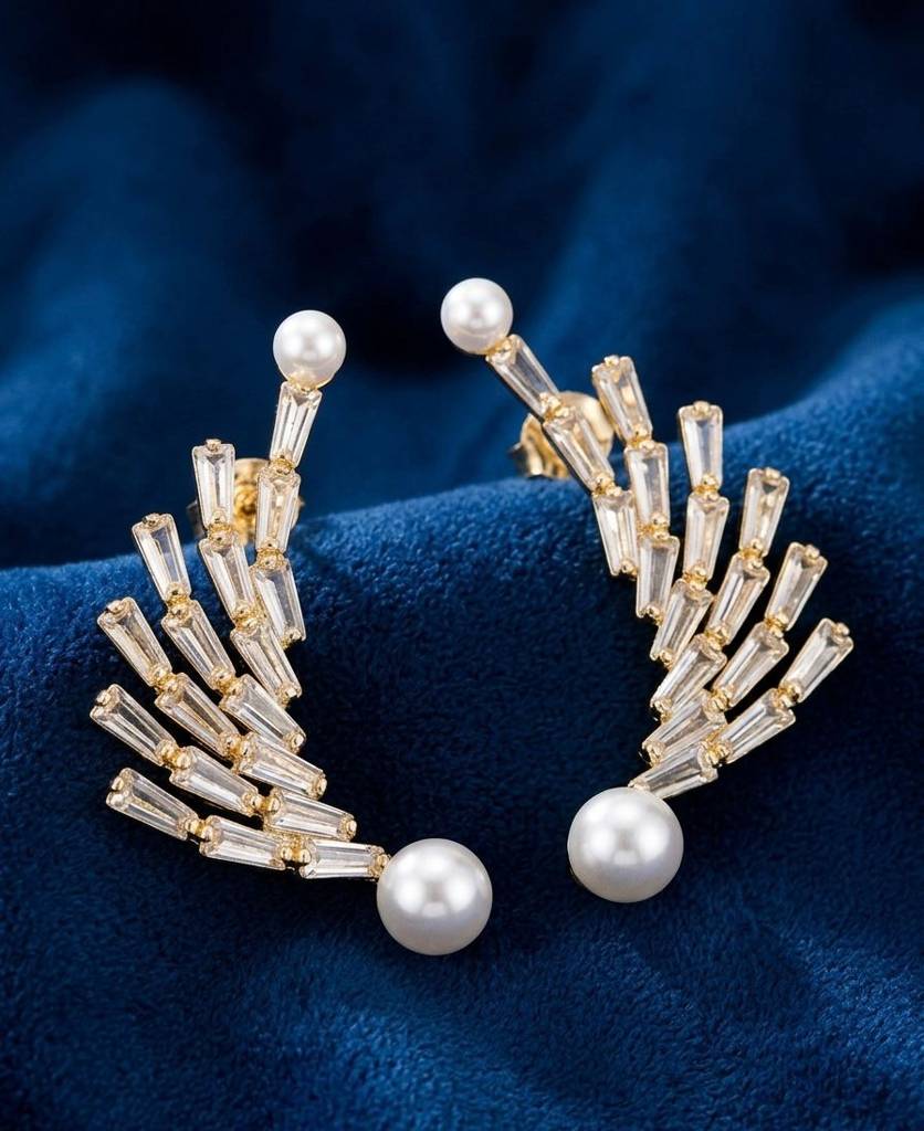 18K Gold Plated Pia Earcuffs : CCG001