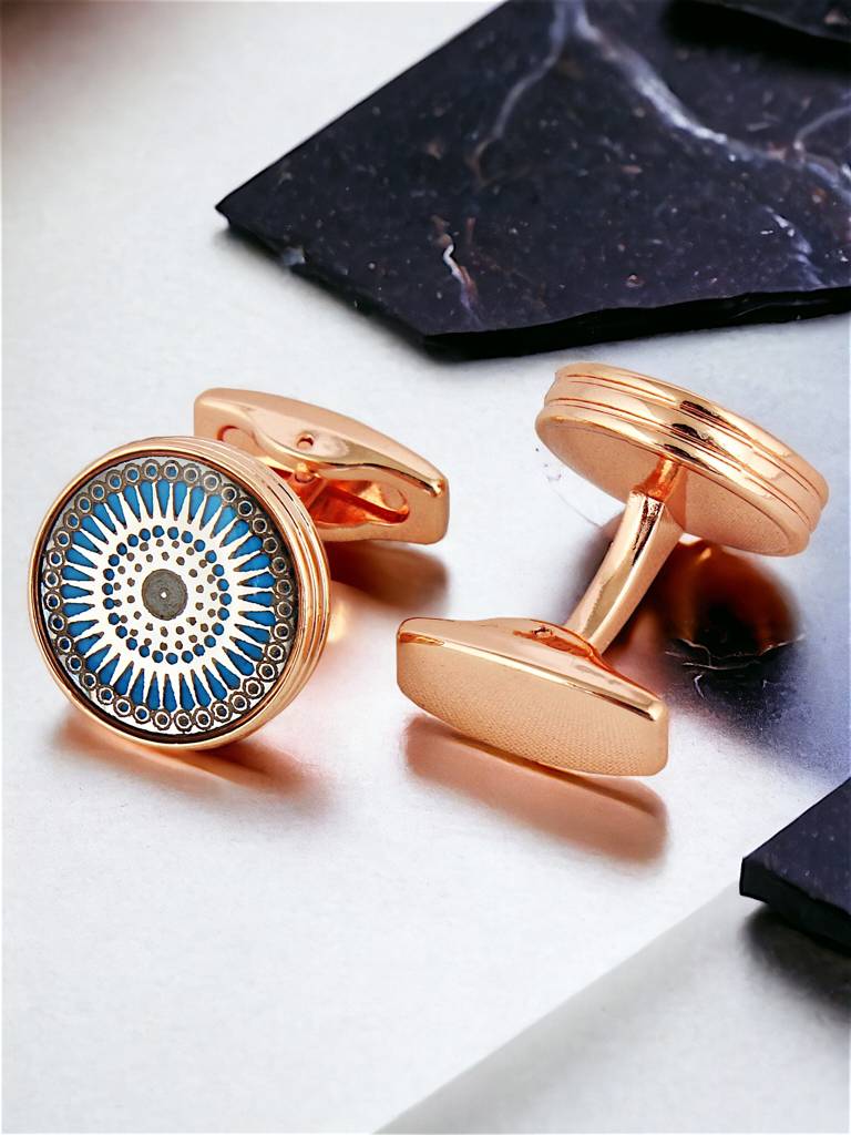 Men Jewellery Sleeve Button Cuff Shirt Button, Blazer Cufflinks Pair Set For Men : 290-CHC4-1075-C