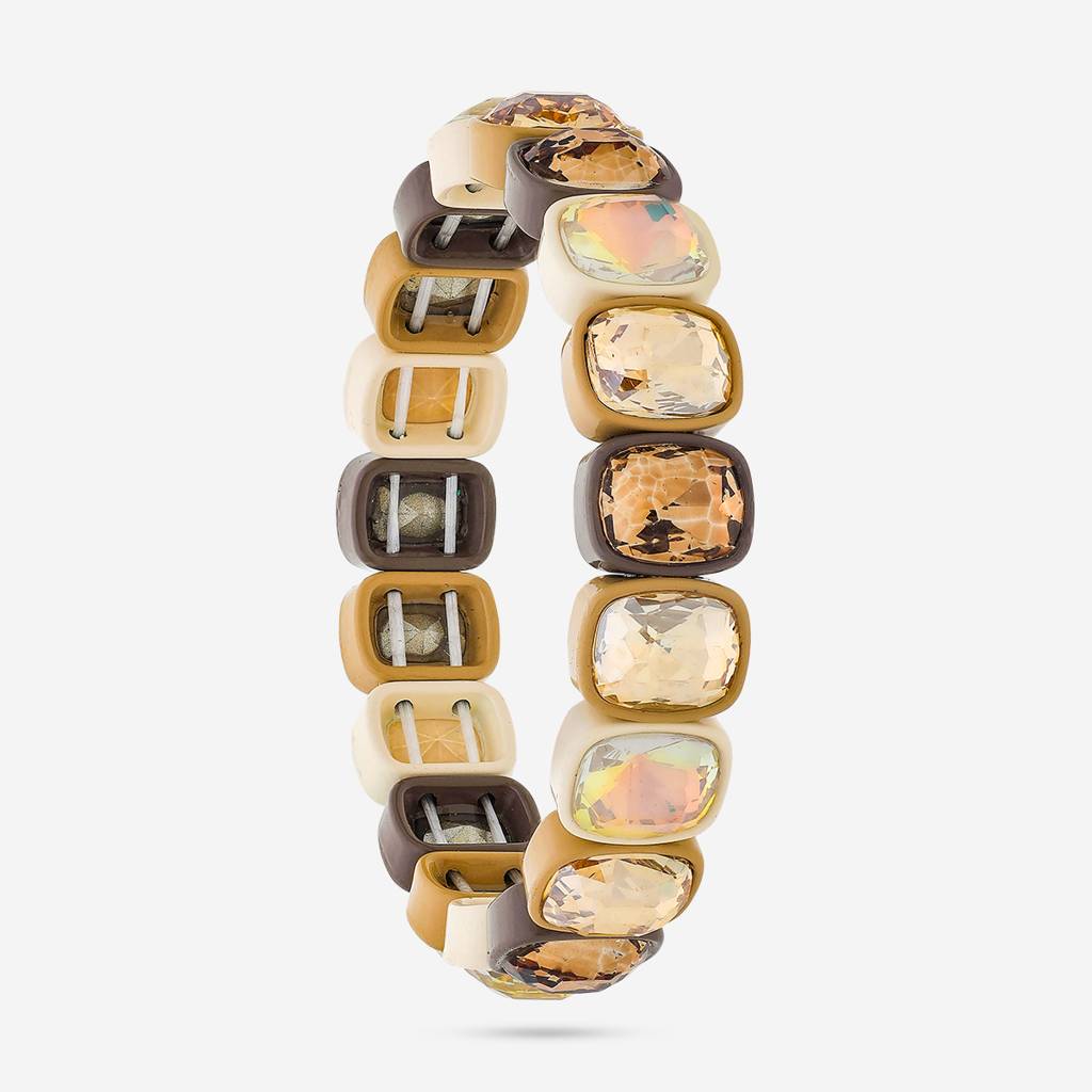 Champagne - Plated Casual Wear Trendy Bracelet - 454427 : 454427