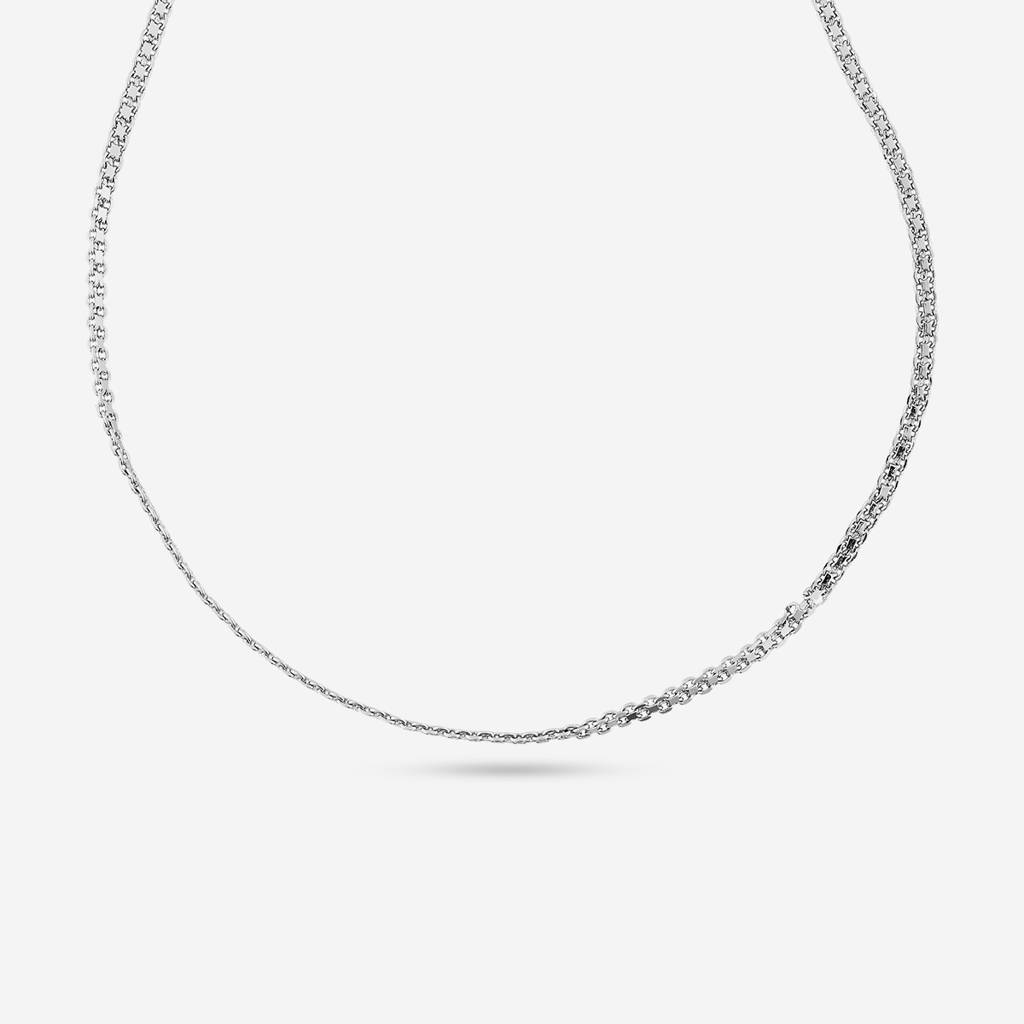 Rodium - Plated Casual Wear Trendy Chain - 465110 : 465110