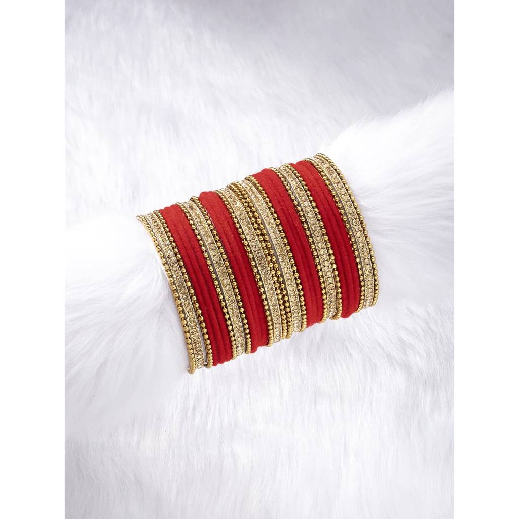 Chuda Bangle Set Indian Traditional Bridal Dulhan Wedding Fashion Jewellery For Women : PF51B34R