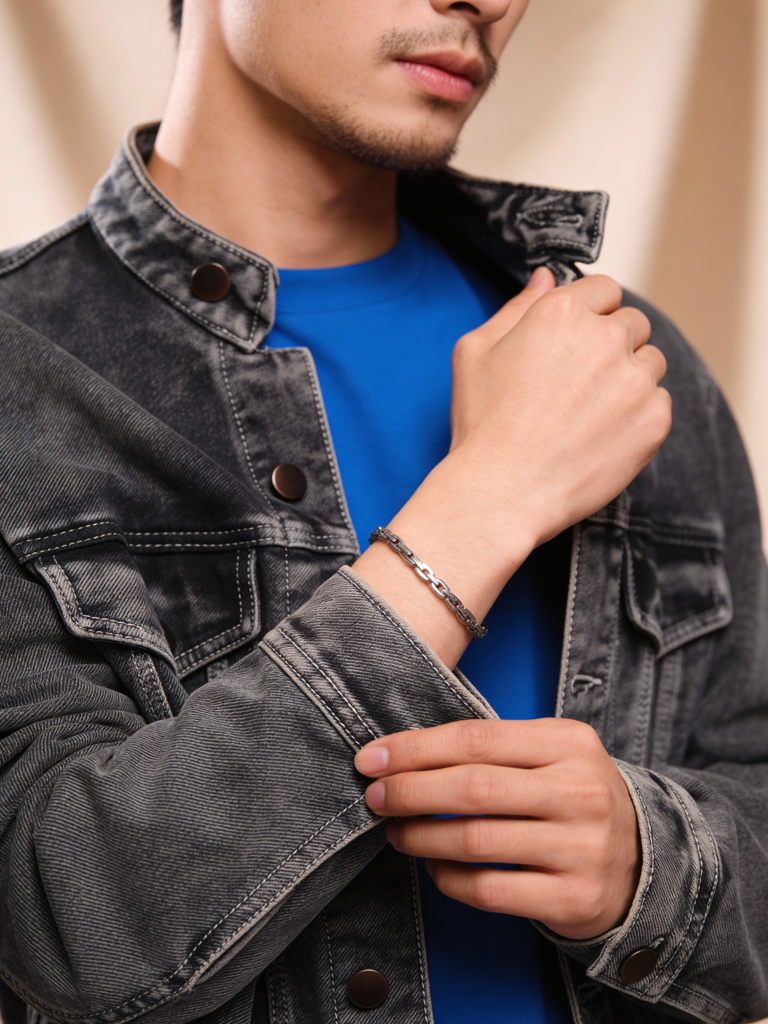 Linear Link Bracelet : Z-MN-BR-06