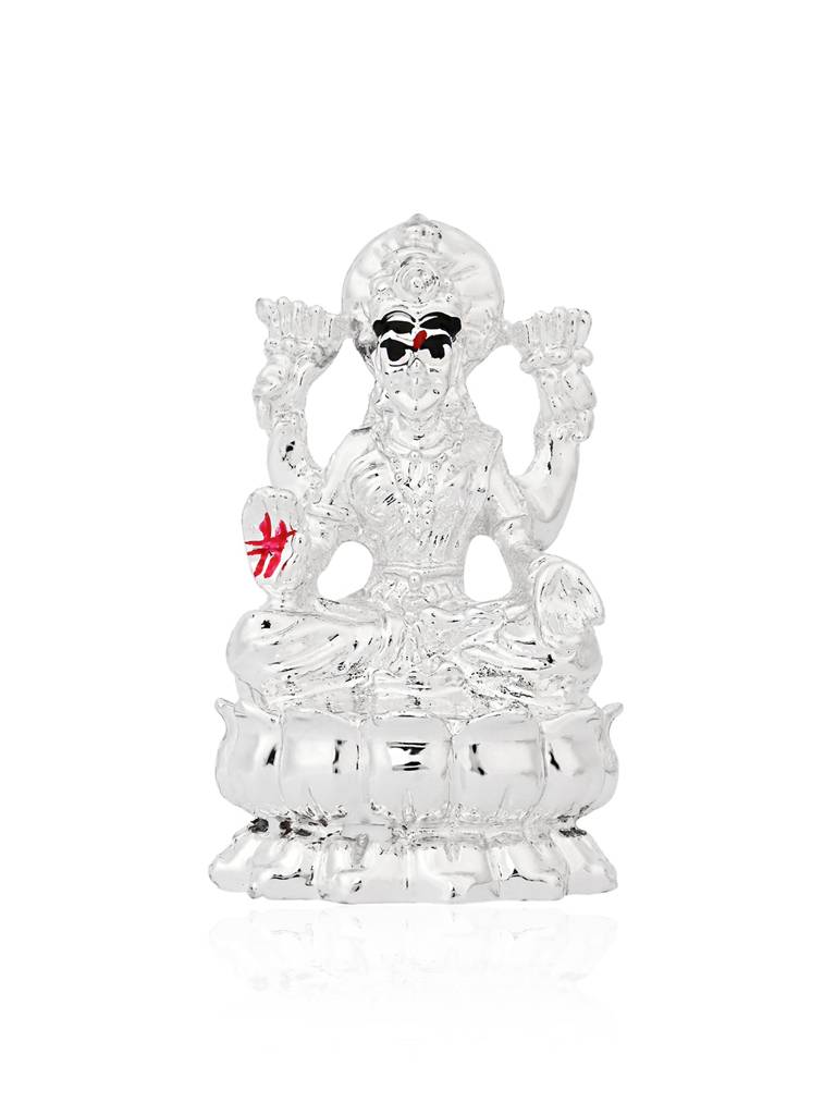 Pure 999 Silver Plated Lakshmi Idol : FQGFT418