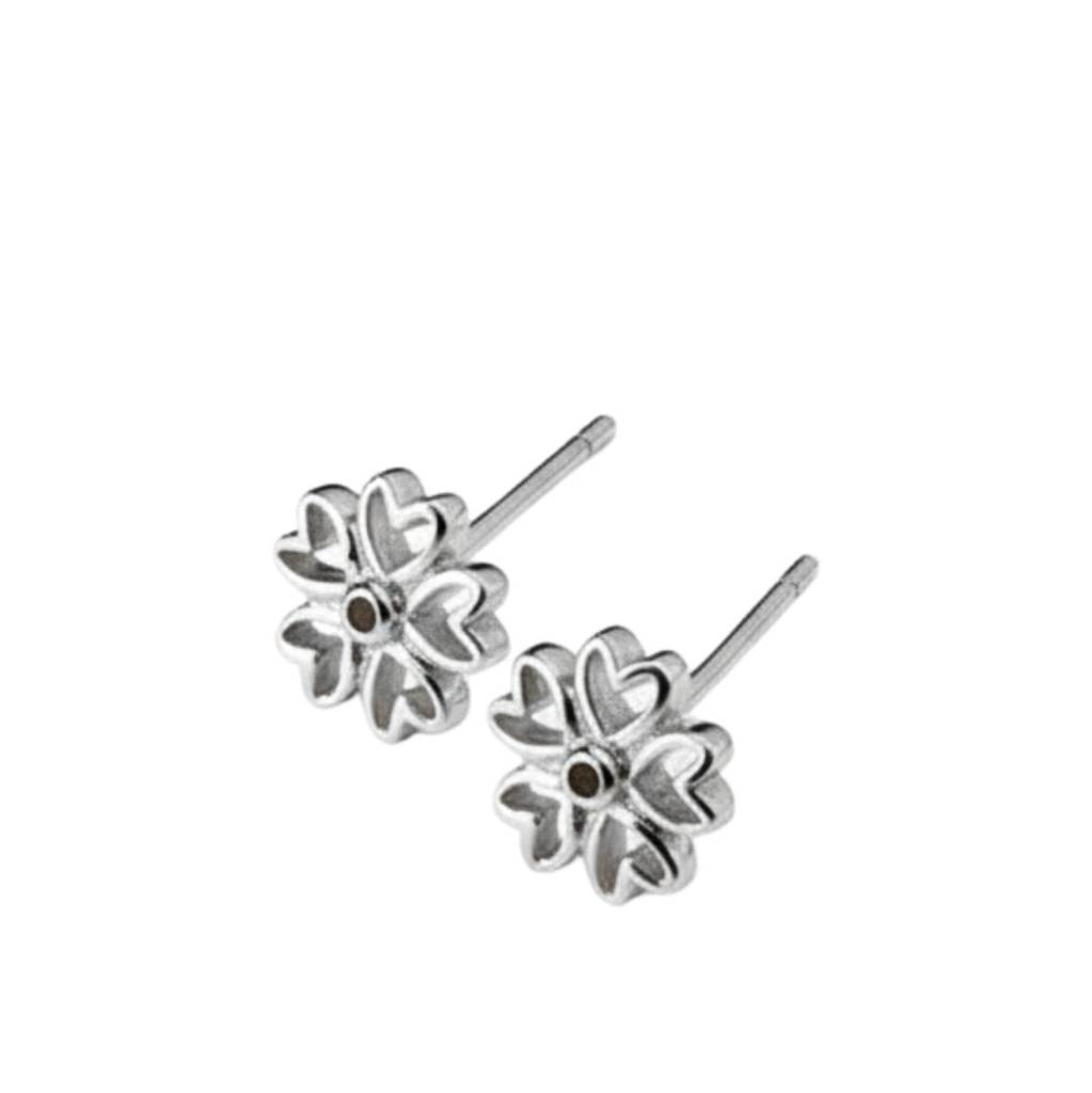 Silver Phlox Flower Studs | 92.5 Silver : 46540439