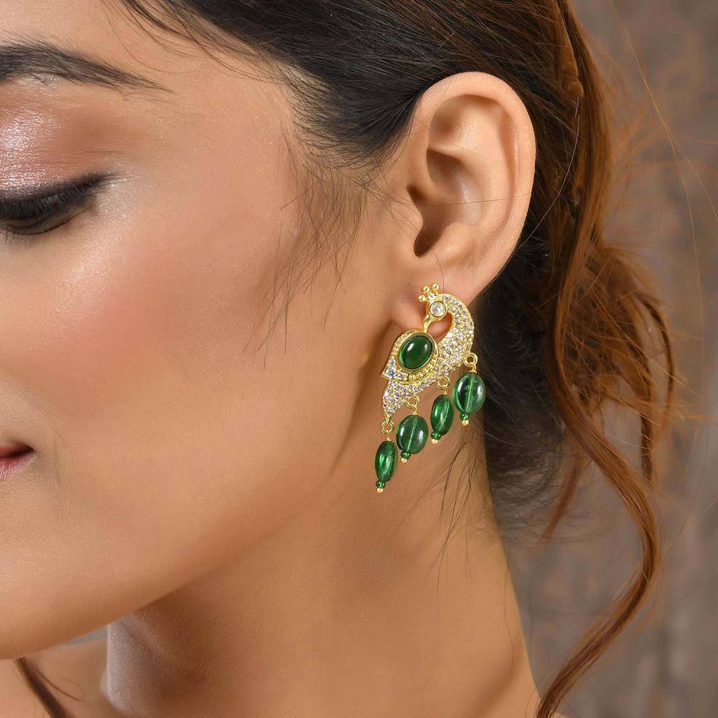Panchhi Mayurika Earrings : 8905124548419