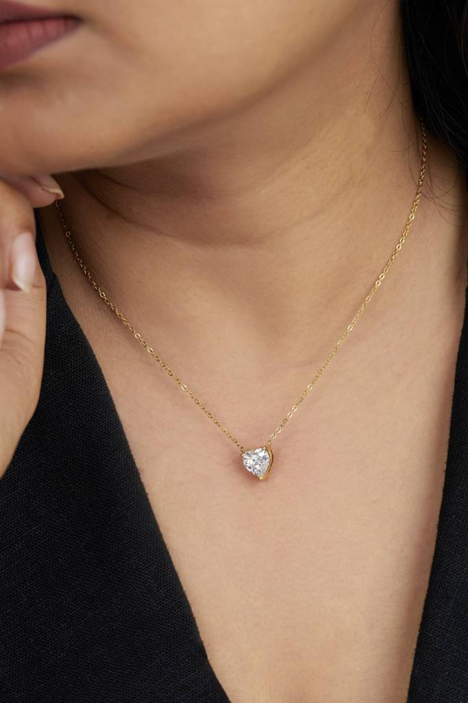 Feta Necklace - Waterproof, 18K Gold Plated : SS_NECKLACE_FETA_GOLD