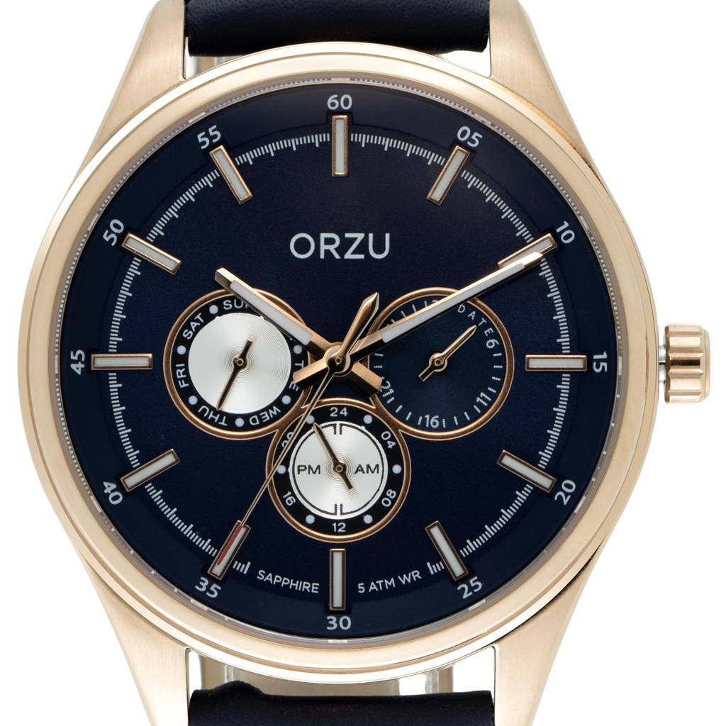 Multifunction Dial Men'S Watch - Mm40051 | Stainless Steel Case & Solid Band | Sapphire Glass | Band Watch For Men : MM40058