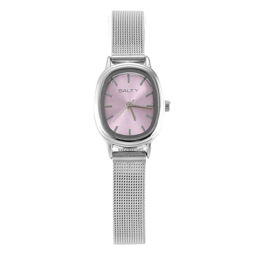 Oval Dial Watch For Women : WT-S-0008-S-PL