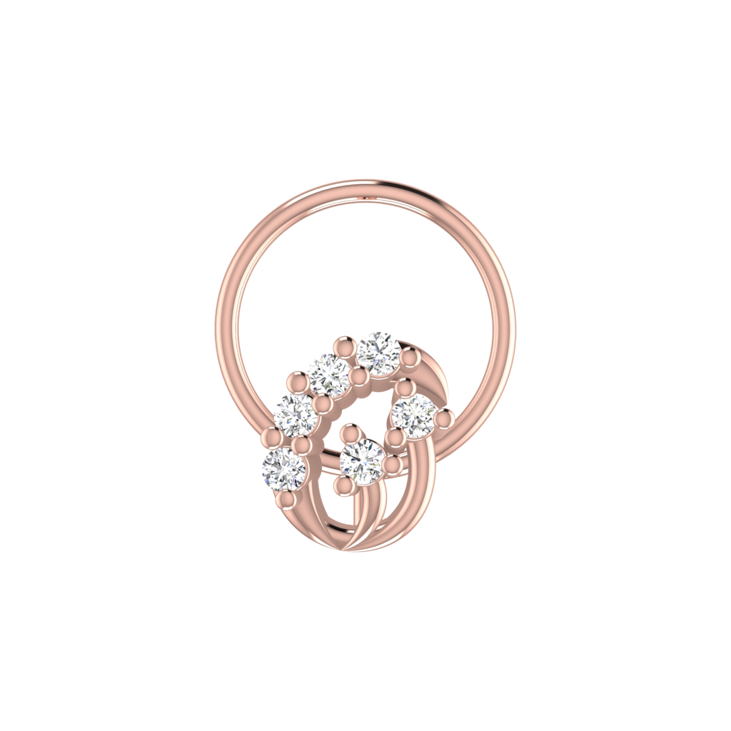 Avsar 9K Bis Hallmarked | Nosepin For Women/Girls |  Avno298 : AVNO298PC