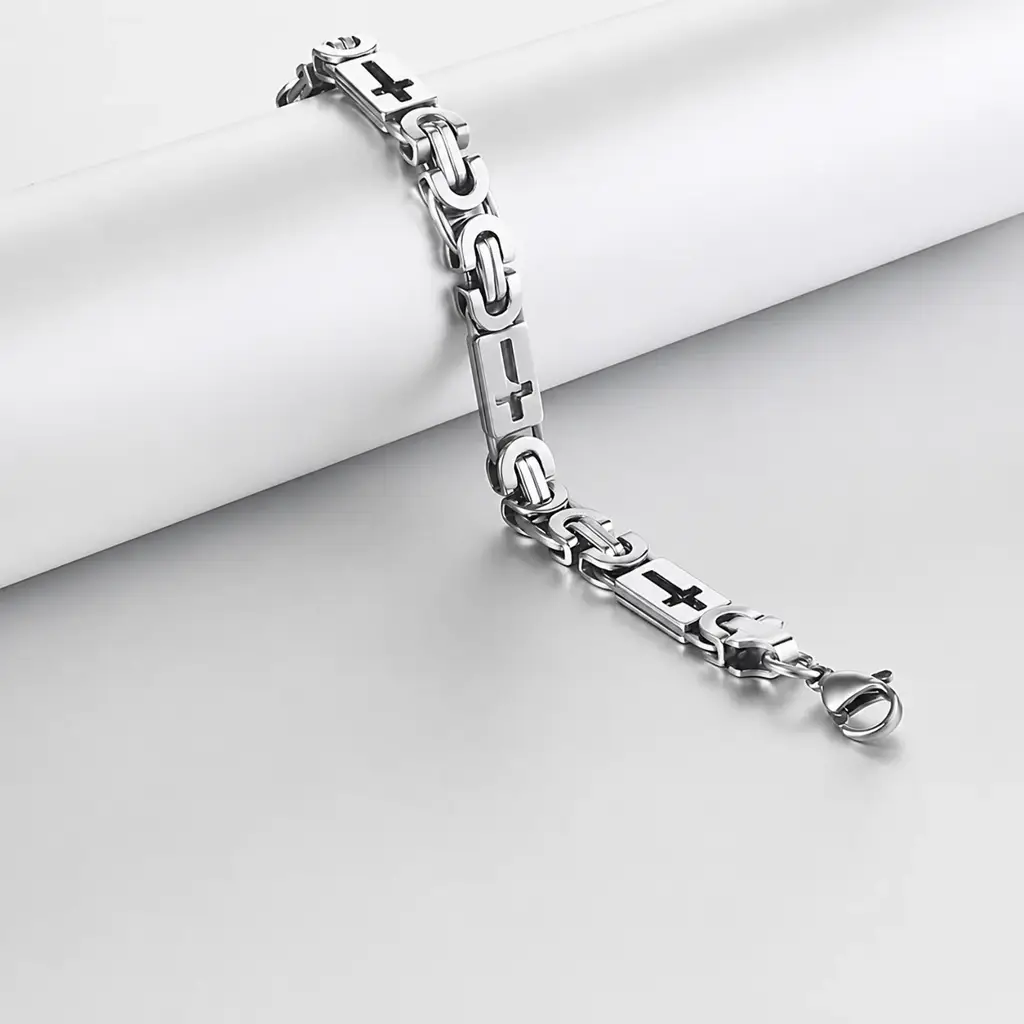 Valor Cross Link Bracelet : MB1S1078-S