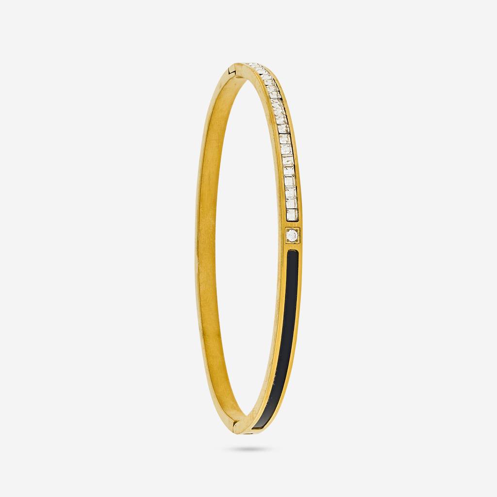 Black Gold - Plated Casual Wear Trendy Kada - 458928 : 458928